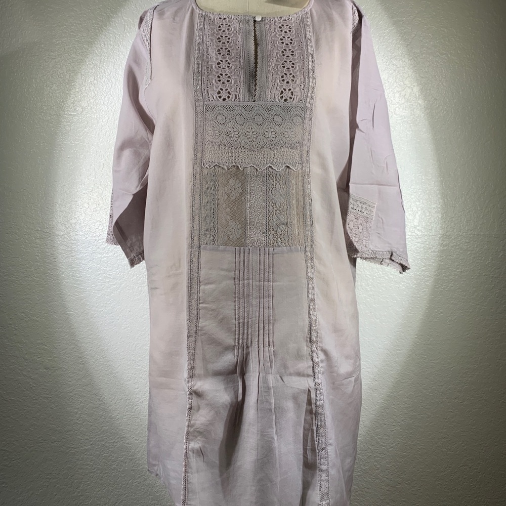 4 Love and Liberty Mixed Lace Tara Silk/Cotton M NWT